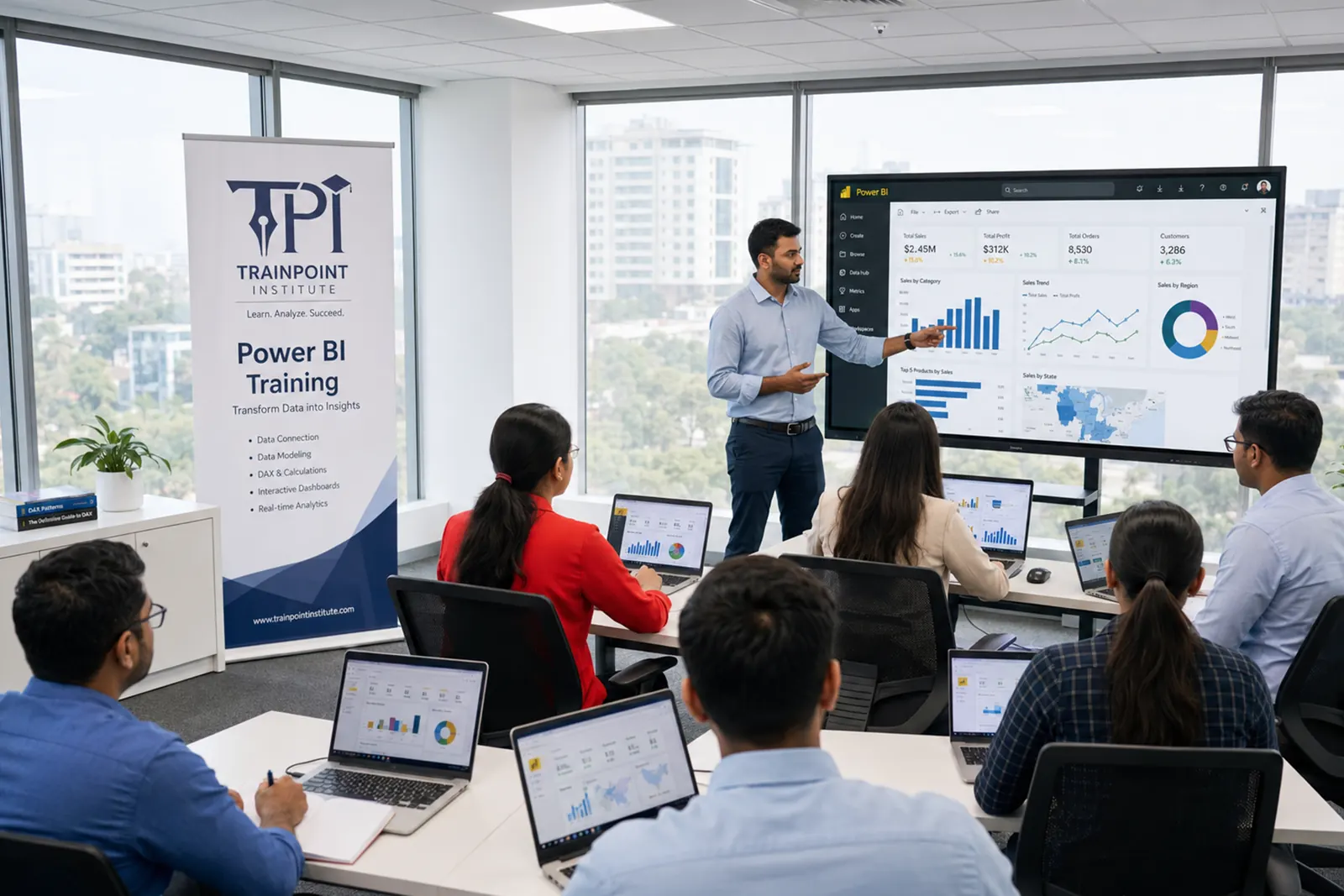 Power BI Training Course in Dubai – Data Visualization — Train Point Institute Dubai