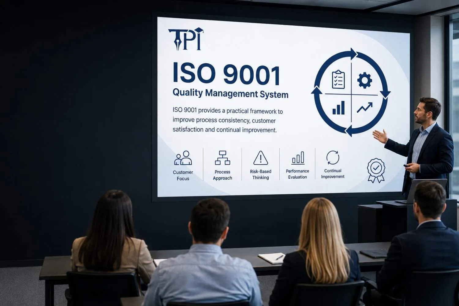 ISO 9001 Quality Management System Training in Dubai — Train Point Institute Dubai