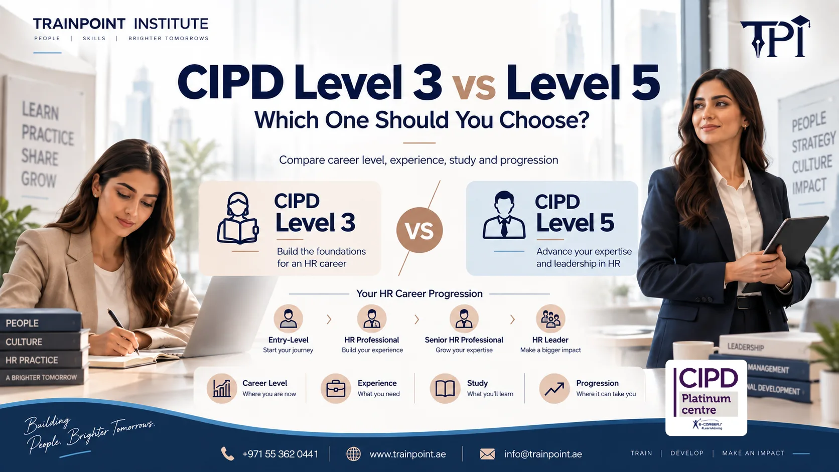 CIPD Level 3 vs Level 5: Which One Should You Choose?