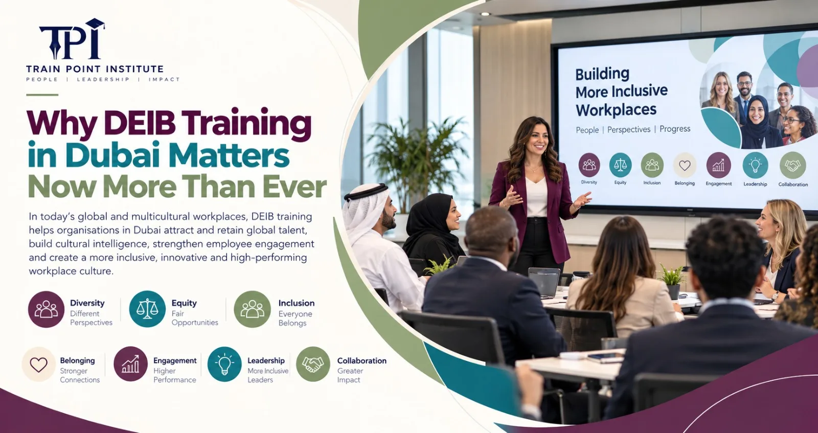DEIB Training in Dubai for Organizations. Dei Certificate Course