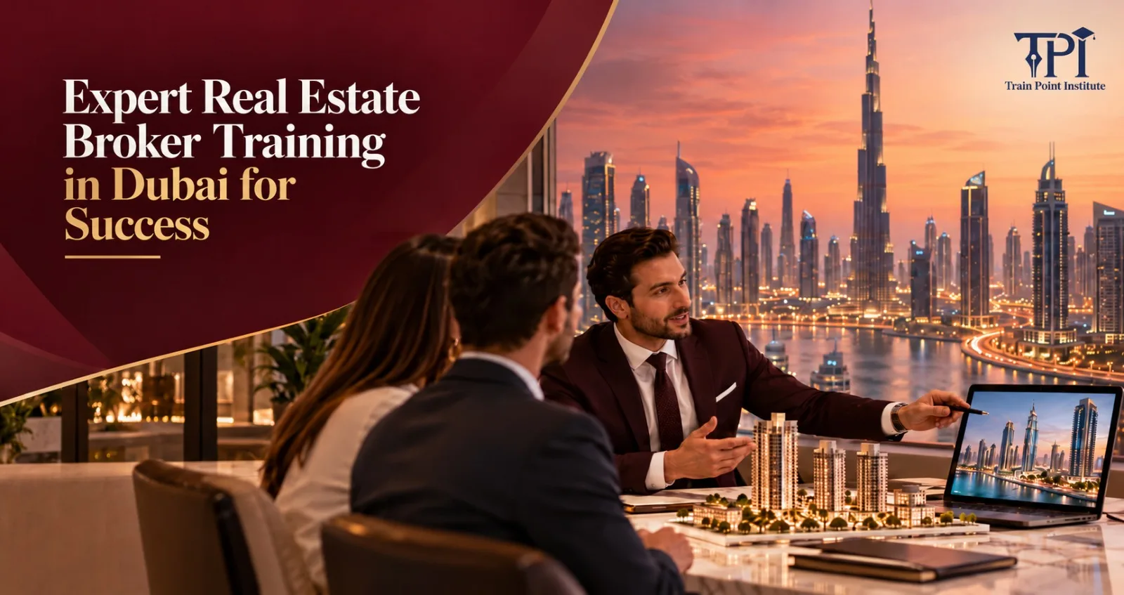Real Estate Broker Training in Dubai, real estate course