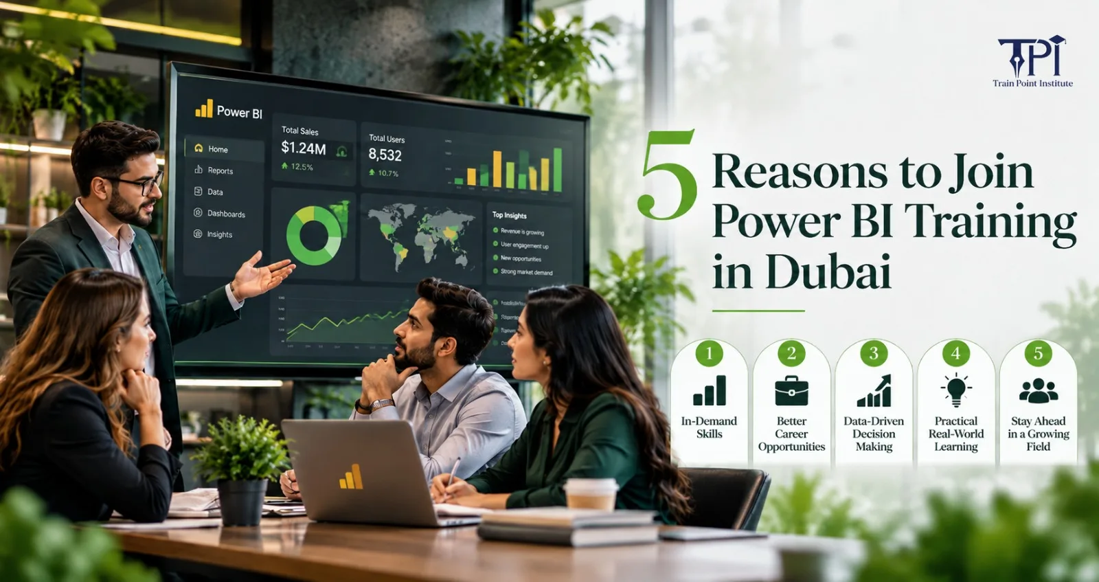 5 Reasons to Join Power BI Training in Dubai