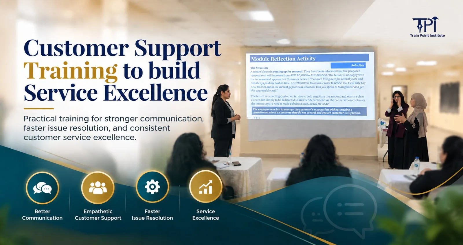 Customer Support Training to build Service Excellence