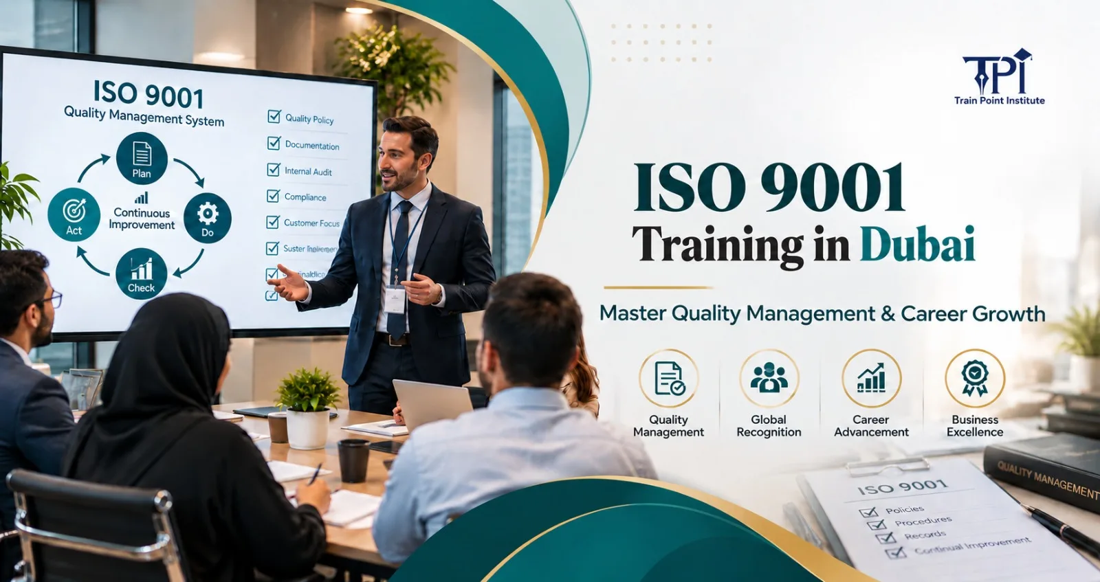 ISO 9001 training Certification in Dubai|