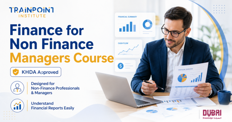 Finance for Non-Finance Managers Course in Dubai. KHDA approved course in Dubai